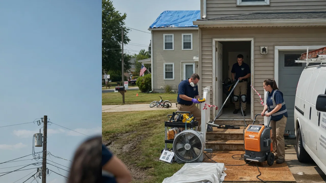 Water Damage Repair in Sheakleyville, PA near me